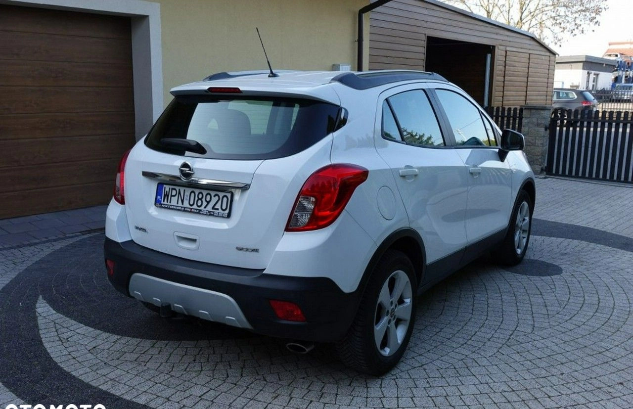 Opel Mokka cena 40900 przebieg: 201000, rok produkcji 2015 z Dziwnów małe 211